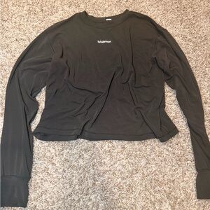 lululemon cropped long sleeve